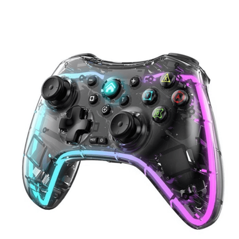 JITE RGB Transparent Shell Wireless Bluetooth 5.0 Game Control - S03 - Zapcart Technology Qatar