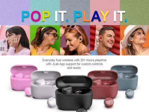 JLAB GO POP+ True Wireless Earbud | 35hrs Playtime | Bluetooth 5.1 | IPX4 Rating | Dual Connect | - Zapcart Technology Qatar