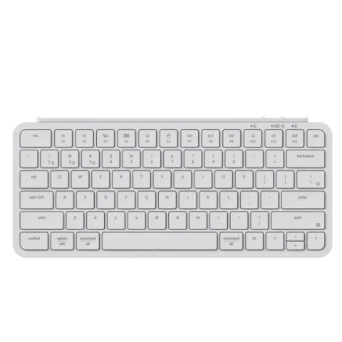 Keychron B1 Pro Ultra-Slim Wireless Keyboard - Ivory White - Zapcart Technology Qatar
