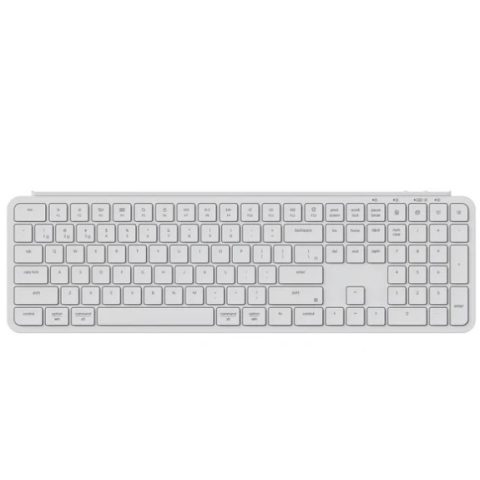 Keychron B6 Pro Ultra-Slim Wireless Keyboard - Ivory White - Zapcart Technology Qatar