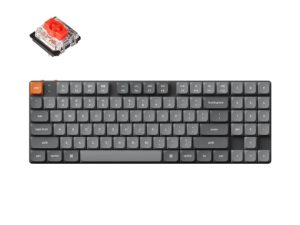 Keychron K13 Max ANSI 80% +numpad 90 Key Black Full Assembled - RGB Hot-Swap Mechanical BT/2.4GHz/Wired Low Profile &QMK/VIA keyboard - Zapcart Technology Qatar