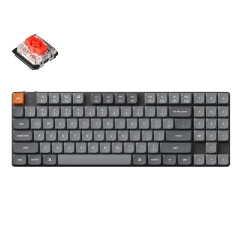 Keychron K13 Max ANSI 80% +numpad 90 Key Black Full Assembled - RGB Hot-Swap Mechanical BT/2.4GHz/Wired Low Profile &QMK/VIA keyboard - Zapcart Technology Qatar