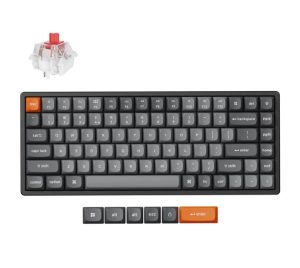Keychron K2 Max ANSI 75% layout 81 Key Full Assembled RGB Backlight Hot-Swap Keychron Super Red Wireless / Wired / 2.4GHz Normal Profile QMK Custom Keyboard - Zapcart Technology Qatar