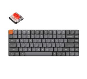 Keychron K3 Max ANSI 75% layout 84 Key Black Full Assembled - RGB Hot-Swap Mechanical BT/2.4GHz/Wired Low Profile &QMK/VIA keyboard - Zapcart Technology Qatar