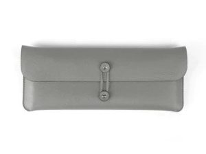 Keychron Leather Travel Pouch | Black | Orange | Grey - Zapcart Technology Qatar