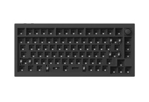 Keychron Q1 HE ANSI 75% layout 81 Key Barebone Knob - RGB Hot-Swap Without Switch BT/2.4GHz/Wired - Zapcart Technology Qatar