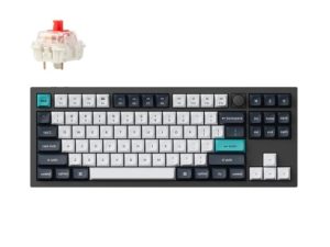 Keychron Q3 Max ANSI 80% TKL 88 Key Carbon Black Full Assembled Knob RGB Hot-Swap BT/2.4GHz/Wired Normal Profile QMK Custom Keyboard - Zapcart Technology Qatar