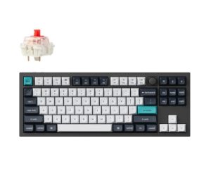 Keychron Q3 Max ANSI 80% TKL 88 Key Carbon Black Full Assembled Knob RGB Hot-Swap BT/2.4GHz/Wired Normal Profile QMK Custom Keyboard - Zapcart Technology Qatar
