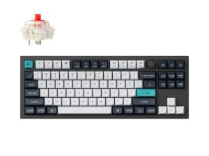 Keychron Q5 Max ANSI 96% layout 102 Key Carbon Black Full Assembled Knob RGB Hot-Swap BT/2.4GHz/Wired Normal Profile QMK Custom Keyboard - Zapcart Technology Qatar