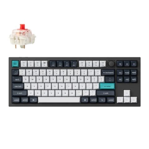 Keychron Q5 Max ANSI 96% layout 102 Key Carbon Black Full Assembled Knob RGB Hot-Swap BT/2.4GHz/Wired Normal Profile QMK Custom Keyboard - Zapcart Technology Qatar