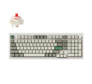Keychron Q5 Max ANSI 96% layout 102 Key Shell White Full Assembled Knob RGB Hot-Swap BT/2.4GHz/Wired Normal Profile QMK Custom Keyboard - Zapcart Technology Qatar