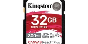 KINGSTON Canvas React Plus SD Memory Card SDR2 - Zapcart Technology Qatar