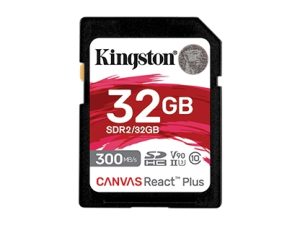 KINGSTON Canvas React Plus SD Memory Card SDR2 - Zapcart Technology Qatar