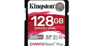 KINGSTON Canvas React Plus V60 SD Memory Card SDR2V6 - Zapcart Technology Qatar