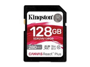 KINGSTON Canvas React Plus V60 SD Memory Card SDR2V6 - Zapcart Technology Qatar