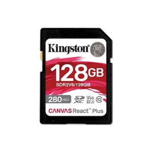 KINGSTON Canvas React Plus V60 SD Memory Card SDR2V6 - Zapcart Technology Qatar