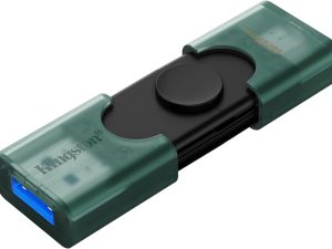 Kingston DataTraveler® Duo USB Flash Drive (With dual USB-A/C moving cap design) - Zapcart Technology Qatar