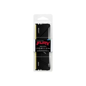 KINGSTON FURY BEAST DDR4 RGB - BLACK H/S (INTEL® XMP 2.0) - Zapcart Technology Qatar