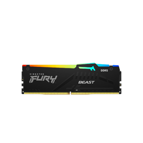 KINGSTON FURY BEAST DDR5 RGB - BLACK H/S (INTEL® XMP 3.0) - Zapcart Technology Qatar