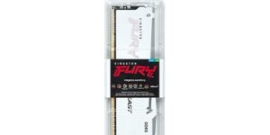 KINGSTON FURY BEAST DDR5 RGB - WHITE H/S (AMD EXPO) - Zapcart Technology Qatar