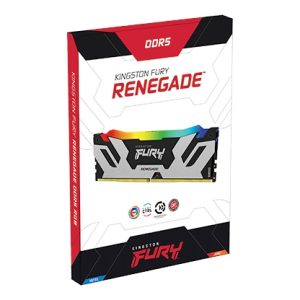 KINGSTON FURY RENEGADE DDR5 RGB - SILVER H/S (INTEL® XMP 3.0) - Zapcart Technology Qatar
