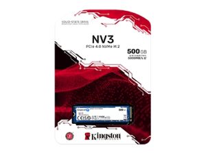Kingston NV3 M.2 2280 PCIe 4.0 NVMe SSD - Zapcart Technology Qatar