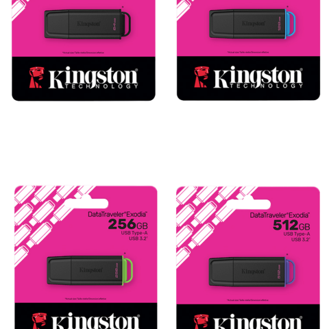 Kingston Portable USB 3.2 Gen 1 DataTraveler Exodia Flash Drive - Zapcart Technology Qatar