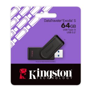 Kingston Portable USB 3.2 Gen 1 DataTraveler Exodia S - Zapcart Technology Qatar