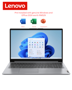 Lenovo IdeaPad 1 15AMN7 82VG00YDMJ 15.6" FHD Laptop Cloud Grey ( AMD Athlon Silver 7120U, 8G D5, 512G SSD, Radeon 610M, H&S, W11) - Zapcart Technology Qatar