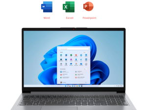 Lenovo IdeaPad 1 15IJL7 [82LX00FAMJ/82LX00FBMJ]15.6" FHD Laptop (Celeron N4500, 8GB, 512GB SSD, Intel, W11, HS+M365) - Zapcart Technology Qatar