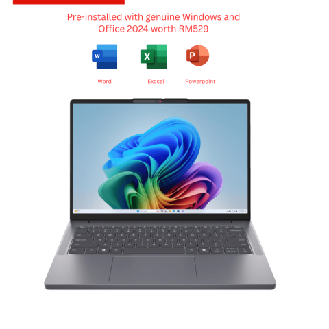 Lenovo IdeaPad Slim 3 14IPH11 [83UQ0021MJ/83UQ0022MJ] 14" WUXGA (CU5-322, 16GB D5, 512GB SSD, Intel, H&S, W11) - Zapcart Technology Qatar