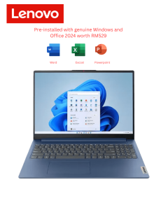 Lenovo IdeaPad Slim 3 15IAN8 [82XB00FHMJ/82XB00FGMJ] 15.6'' FHD Laptop (i3-N305, 8GB, 512GB SSD, Intel, W11, HS+M365) - Zapcart Technology Qatar