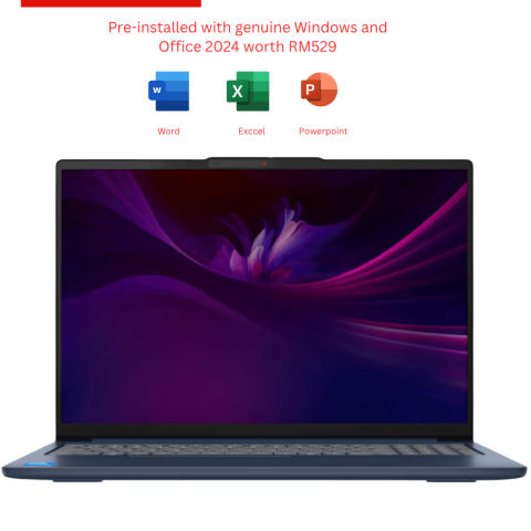 Lenovo IdeaPad Slim 5 16IMH10 [83V7001KMJ/83V7001LMJ ] 16" WUXGA (Ultra 5 135H, 16GB D5, 512GB SSD, Intel Arc, H&S, W11) - Zapcart Technology Qatar