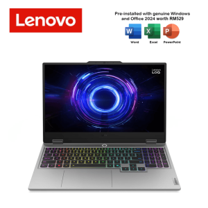 Lenovo LOQ 15IRX10 83JE00TQMJ 15.6'' FHD 144Hz Gaming Laptop Luna Grey (i7-14700HX, 16GB, 512GB SSD, RTX5050 8GB, W11, HS) - Zapcart Technology Qatar