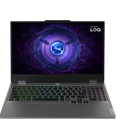 Lenovo LOQ 15IRX9 83DV01JTMJ 15.6" FHD 144Hz Luna Grey (i5-13450HX, 16GB D5, 512G SSD, RTX3050, W11) - Zapcart Technology Qatar