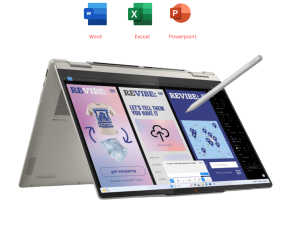Lenovo Yoga 7 14ILL10 83JQ004YMJ 14" WUXGA OLED 2-in-1 Touch Laptop (Ultra 5 226V, 16GB, 512GB SSD, Intel, W11, HS+M365) - Zapcart Technology Qatar
