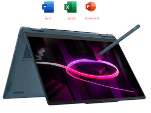 Lenovo Yoga 7 2-in-1 14AGP11 83TD0048MJ 14" WUXGA OLED Touch Tidal Teal (Ryzen AI 7 445, 24GB D5, 512GB SSD, AMD Radeon, H&S, W11) - Zapcart Technology Qatar