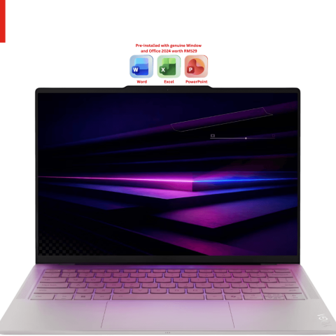 Lenovo Yoga Slim 7 Ultra 14IPH11 83QK004JMJ 14" 2.8K WQXGA+ OLED Touch SeaShell (CU7 355, 32GB LPDDR5x, 1TB SSD, H&S, W11) - Zapcart Technology Qatar