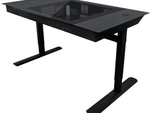 LIAN LI DK07X BLACK MOTORIZED DESK - Zapcart Technology Qatar