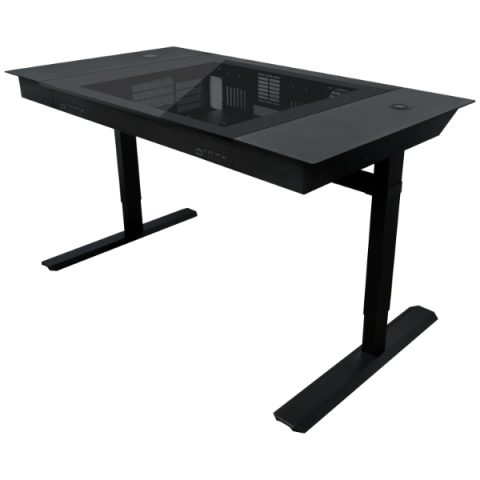 LIAN LI DK07X BLACK MOTORIZED DESK - Zapcart Technology Qatar