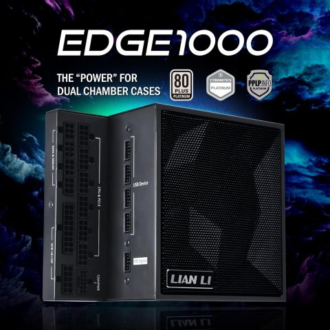 LIAN LI EDGE EG1000 80 PLUS PLATINUM - ATX 3.1 - Zapcart Technology Qatar