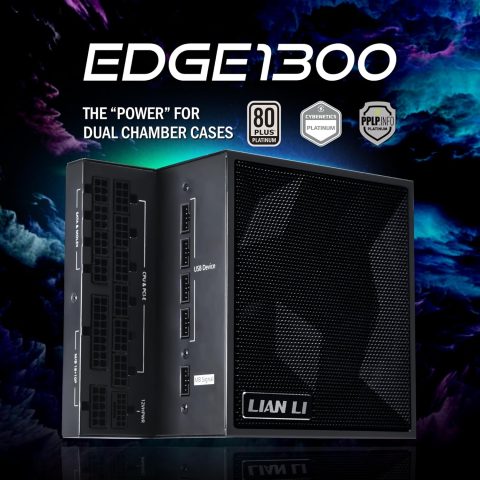 LIAN LI EDGE EG1300 80 PLUS PLATINUM - ATX 3.1 - Zapcart Technology Qatar