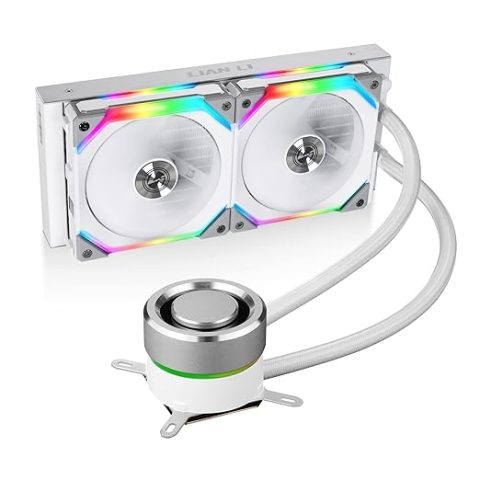 LIAN LI GALAHAD 240 AIO SL FAN WHITE (240SLA) - Zapcart Technology Qatar