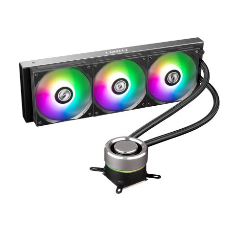 Lian Li Galahad AIO 360 RGB Liquid Cooler - Black - Zapcart Technology Qatar