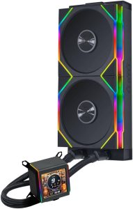 LIAN LI GALAHAD II LCD TL280 AIO RGB Liquid CPU Cooler BLACK (GA2ALCD28TLB) - Zapcart Technology Qatar