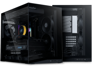 LIAN LI PC-O11 DYNAMIC MINI V2 FLOW Dual Chamber Compact Mid Tower PC Gaming Case (WITH 5 FANS) - Zapcart Technology Qatar