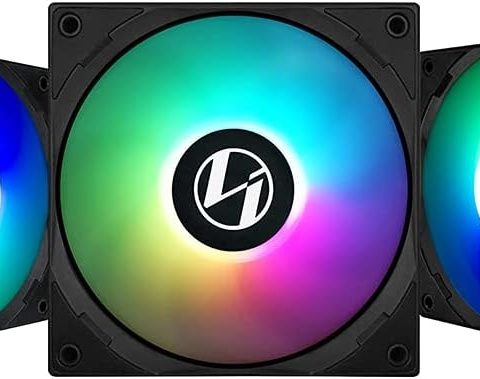 LIAN LI ST120 FAN 3 X 120MM CASE FAN (ARGB 120mm LED PWM, with Fan Controller) - Zapcart Technology Qatar