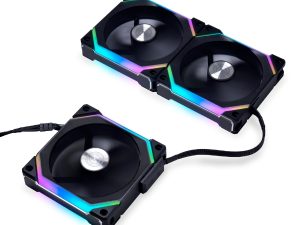 LIAN LI UNI FAN SL140V2 BLACK/WHITE 1 PACK - Zapcart Technology Qatar