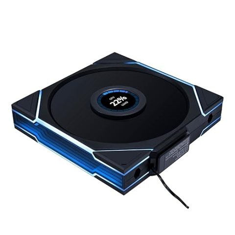 LIAN LI UNI FAN TL LCD WIRELESS 140MM 1X FAN - Zapcart Technology Qatar