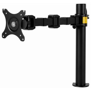 Loctek DLB111 10"-30" Single Monitor Ergonomic Swivel Arm VESA Mount for Desktop Mount - Zapcart Technology Qatar